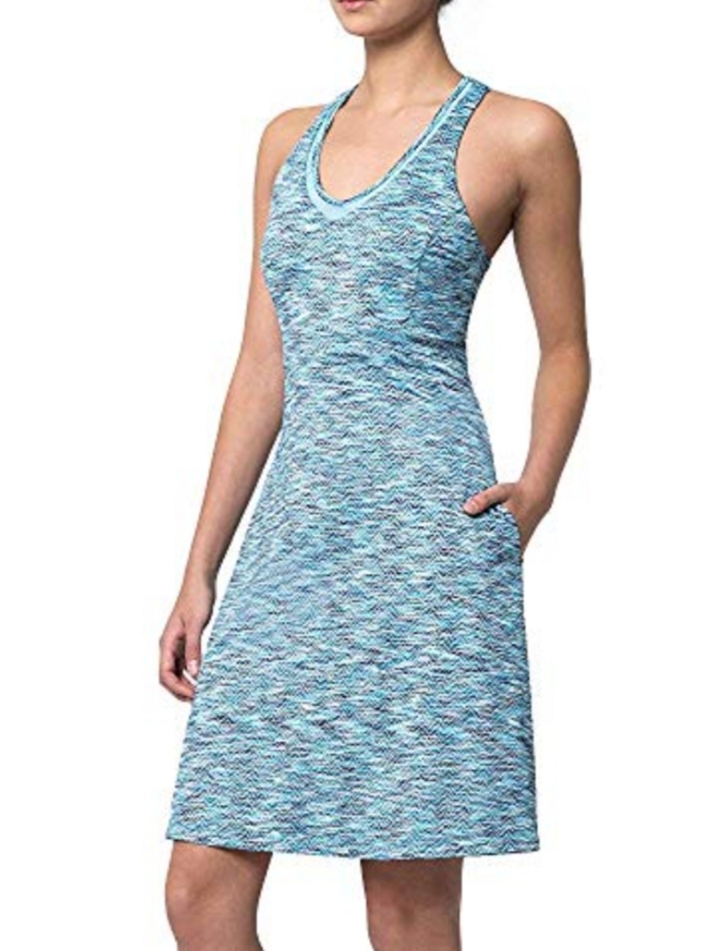 MPG Space Dye Knit Tennis Dress Sz S